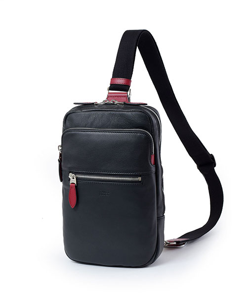 タケオキクチ ソバージュ レザーワンショルダーバッグ