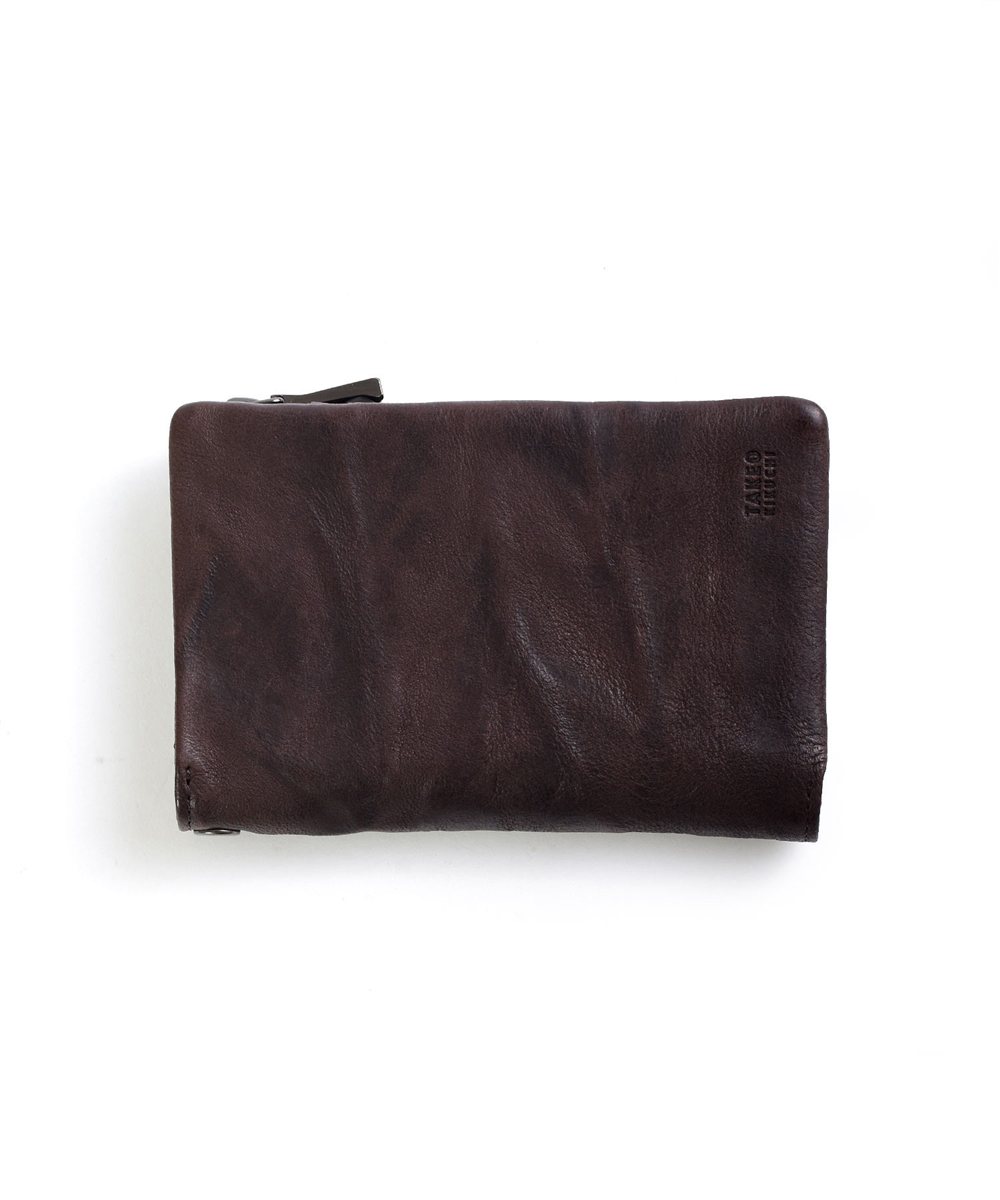 タケオキクチ オイスター セミ長財布 カード段10