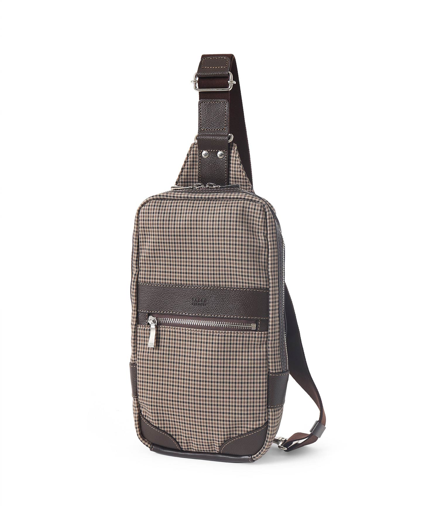 タケオキクチ サードガンクラブ ワンショルダーバッグ 40周年記念モデル(チョコ)