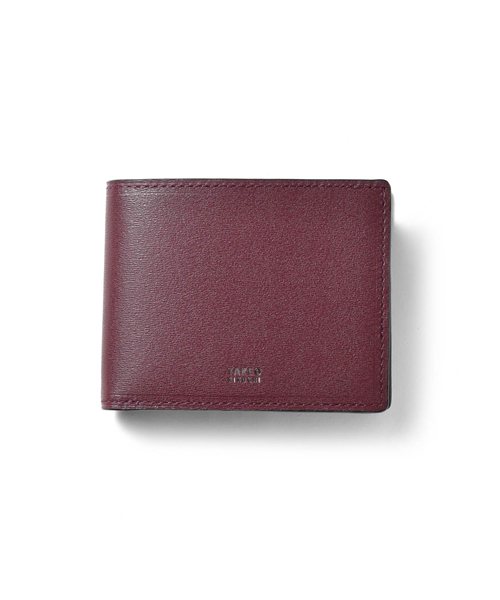 タケオキクチ マックス 二つ折り財布 カード段8