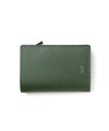 タケオキクチ マックス セミ長財布 カード段10(グリーン)