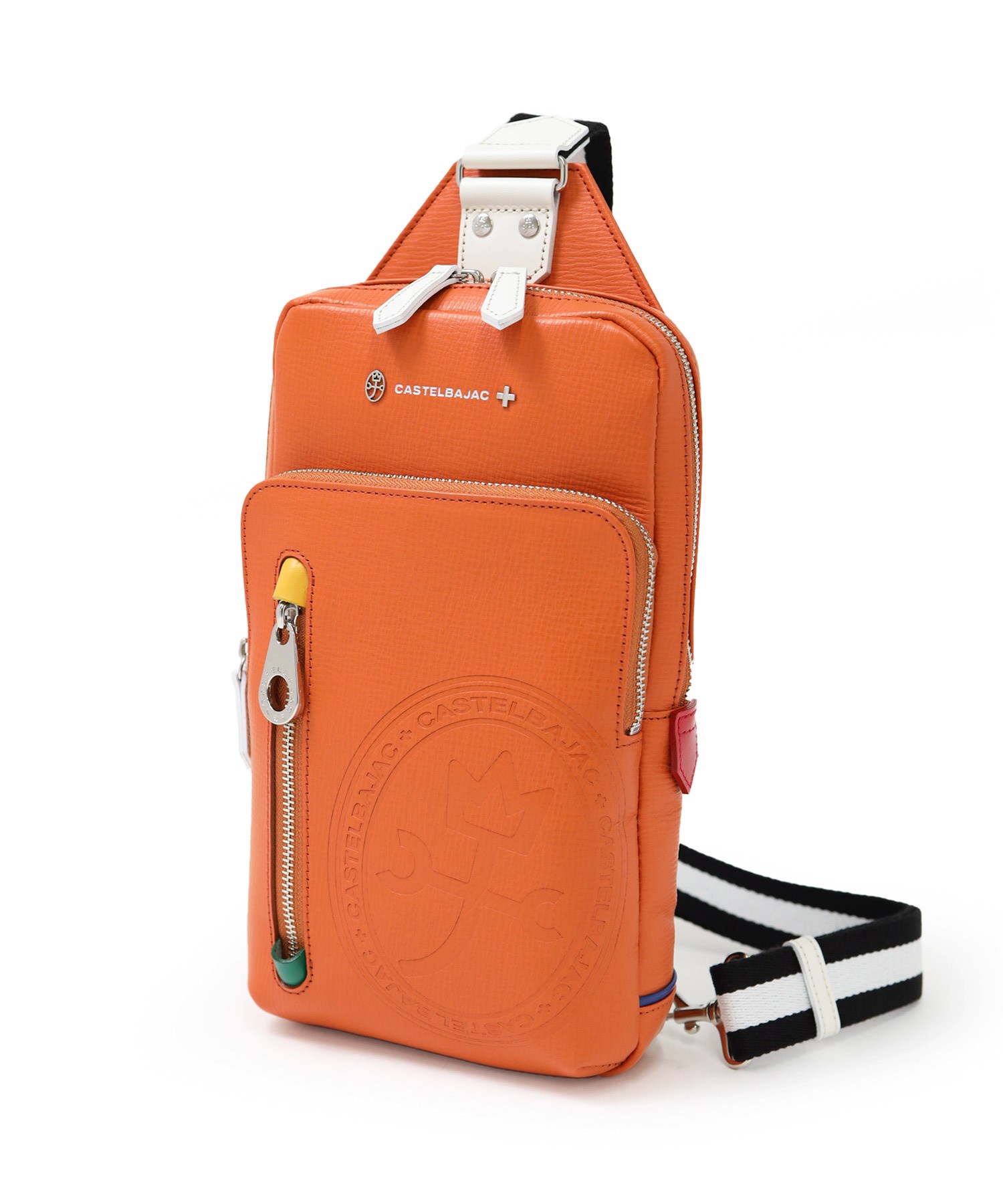 カステルバジャック デンス ワンショルダーバッグ(オレンジ)