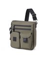 タケオキクチ ベルクロII ショルダーバッグ タテ型(カーキ)