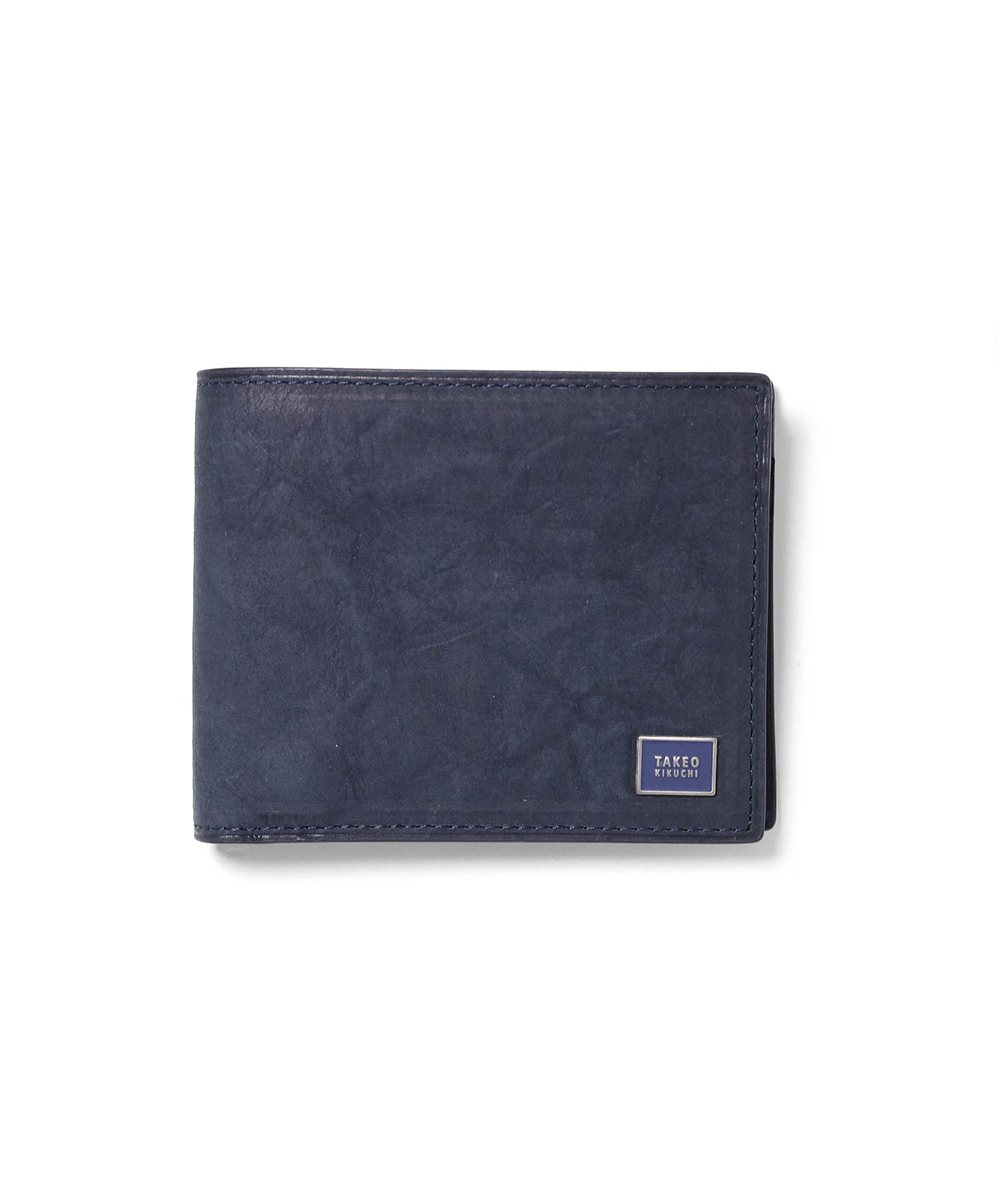 タケオキクチ タロン 二つ折り財布 カード段4