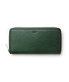 タケオキクチ コルティ ラウンドファスナー長財布 カード段9(グリーン)