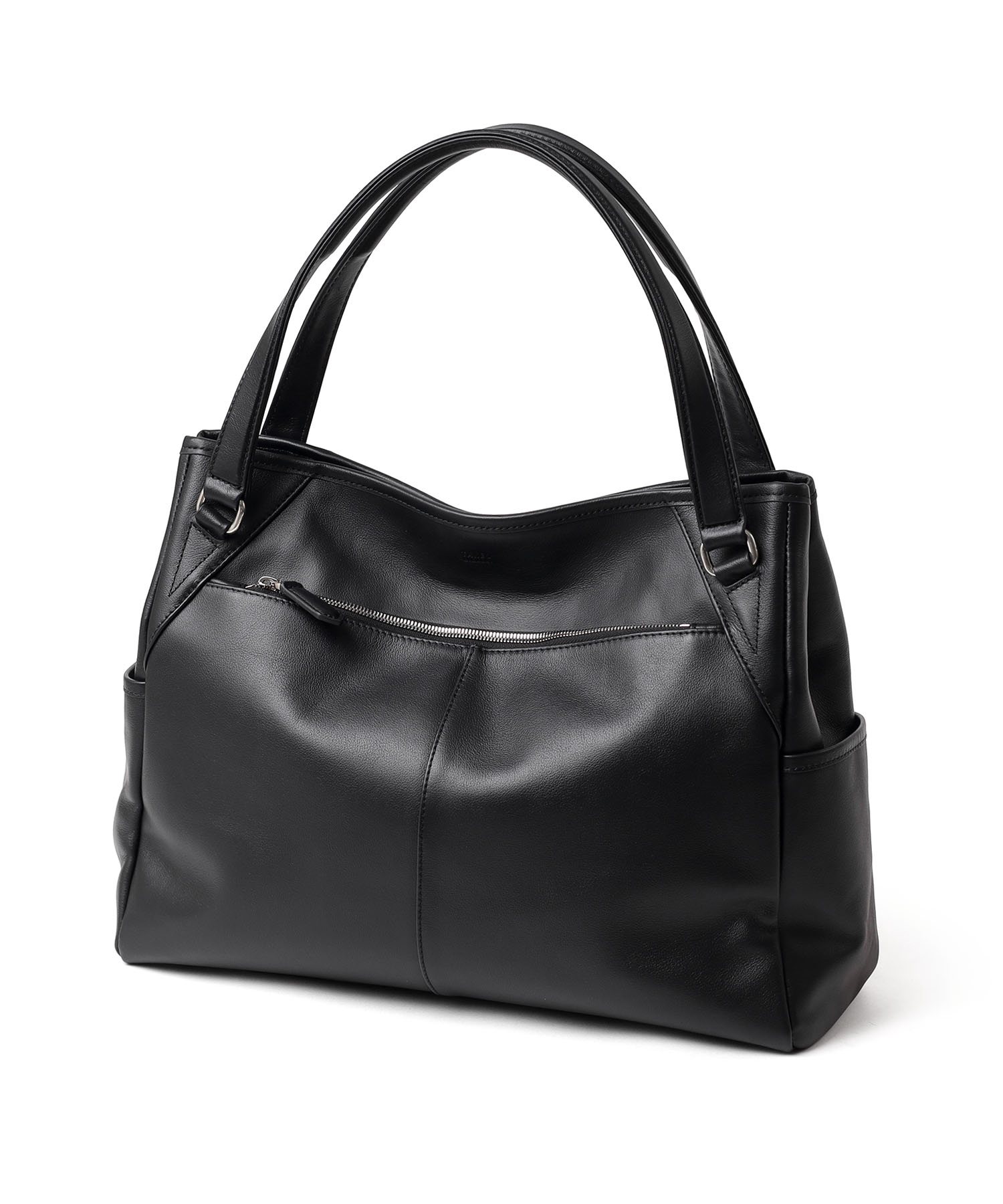 タケオキクチ ストラトス レザートートバッグ A4(クロ)