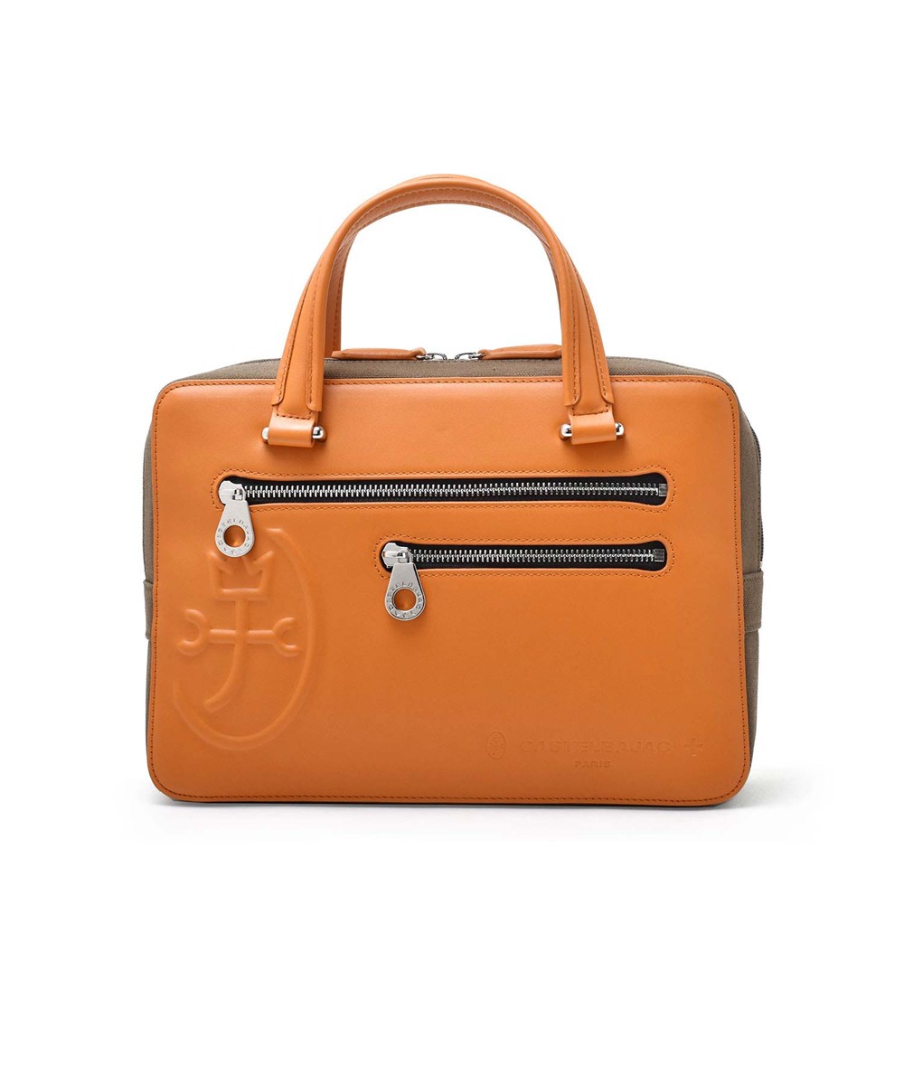 カステルバジャック トリエII レザーミニブリーフケース