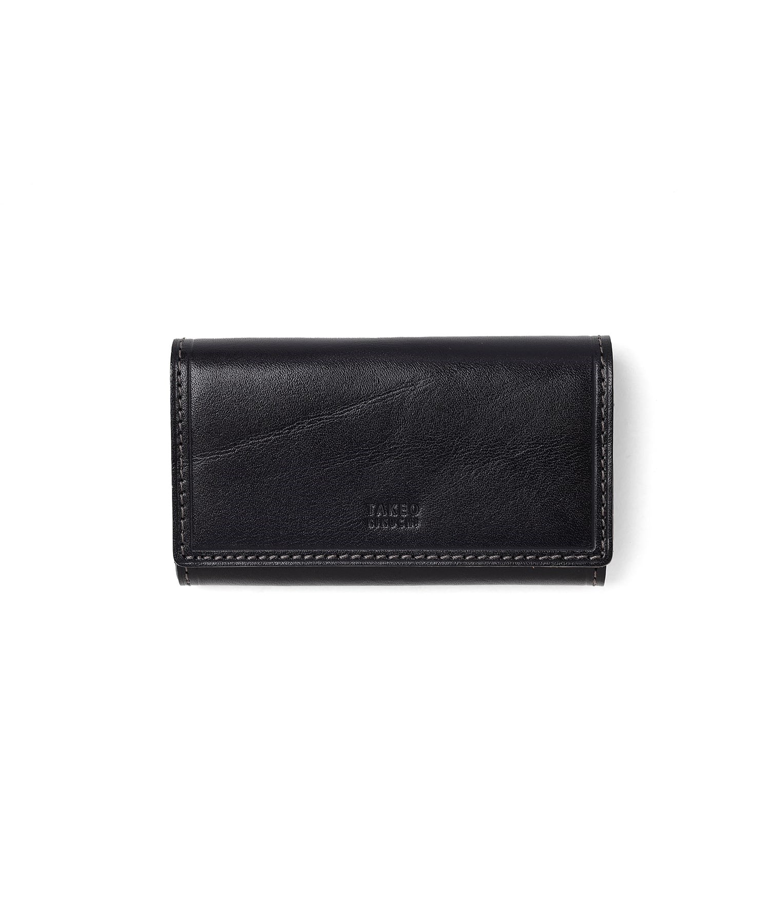 a. testoni テストーニ　黒 レザー キーケース SHIPS:【SAFFIANO LEATHER】 イタリアンレザー キーケース｜ SHIPS