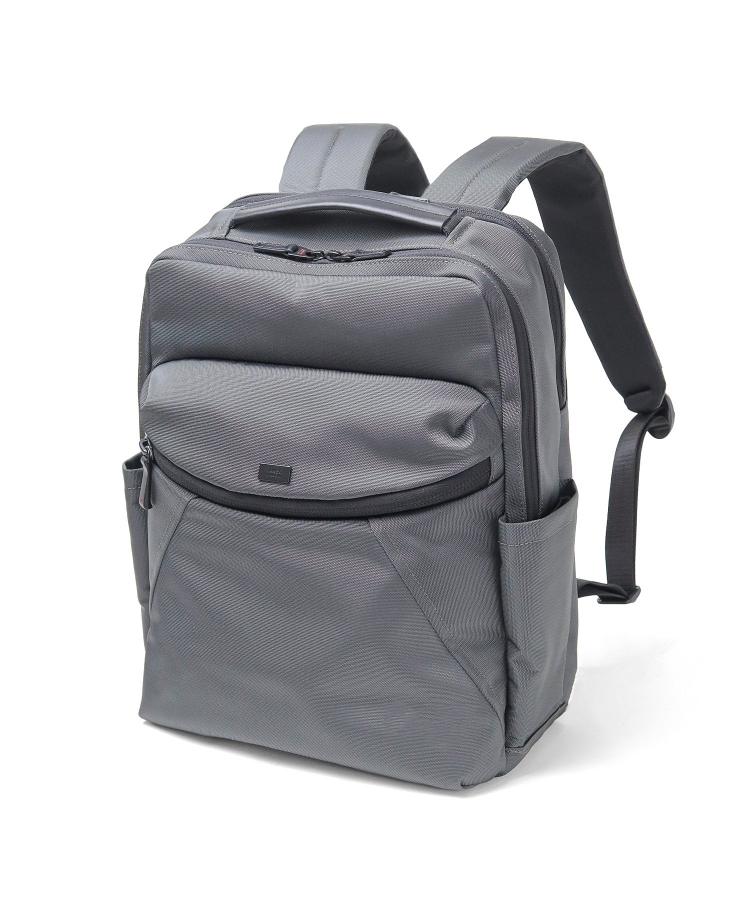 タケオキクチ バルジ ビジネスリュック B4 15.6インチ対応 ダブルルーム(グレー)