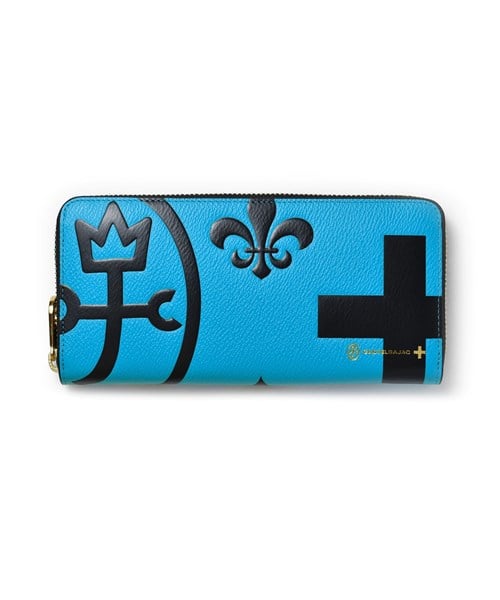 カステルバジャック ネゼル ラウンドファスナー長財布 カード段12