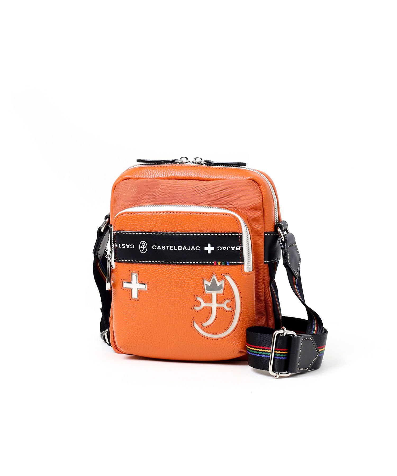 カステルバジャック コネクト ミニショルダーバッグ(オレンジ)