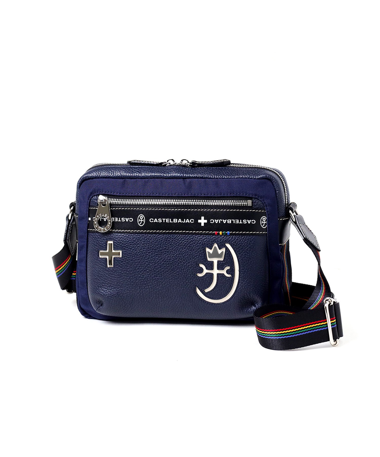 カステルバジャック コネクト ヨコ型 ショルダーバッグ(コン)