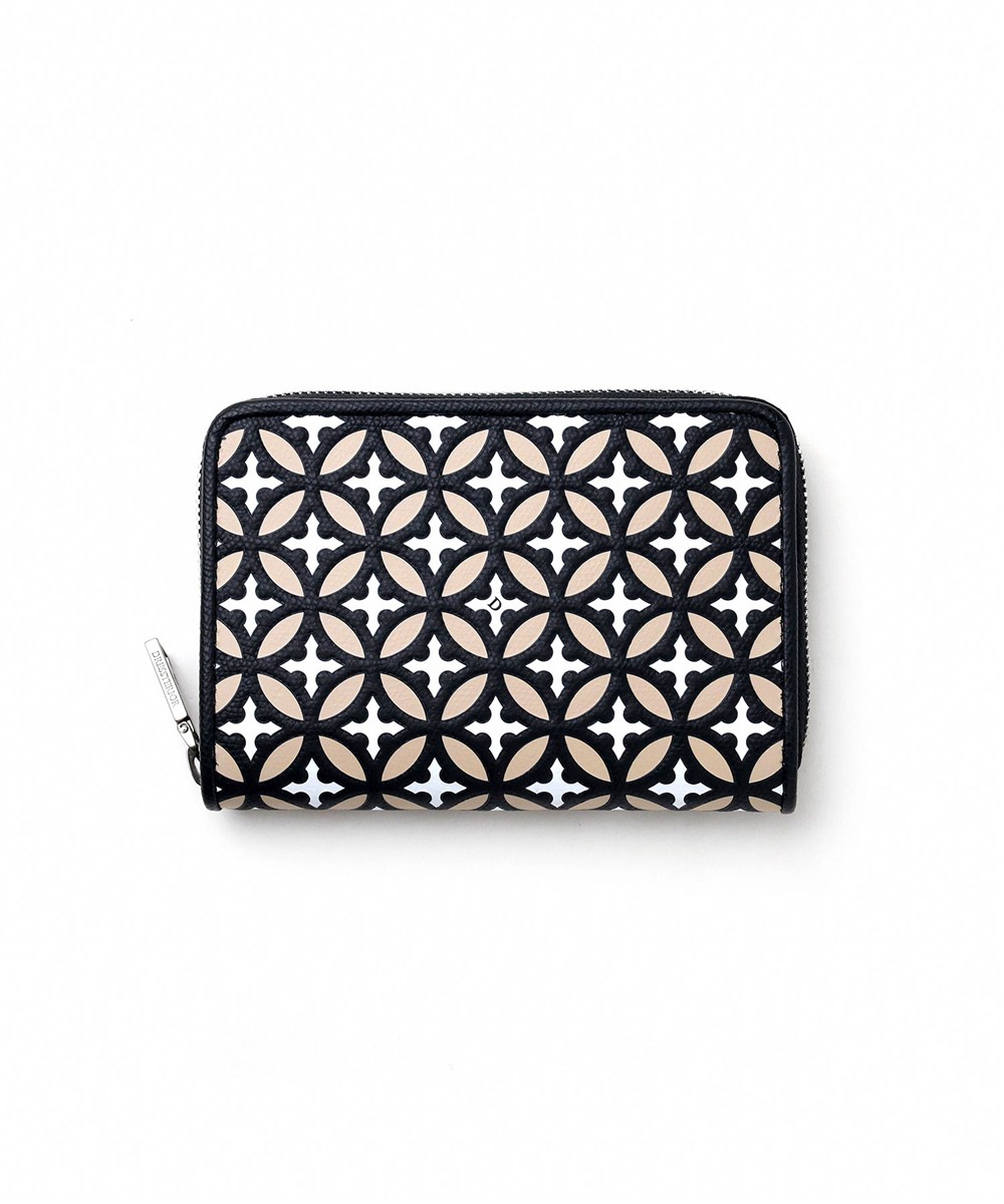 ドレステリア エアデール ラウンドファスナーセミ長財布 カード段9