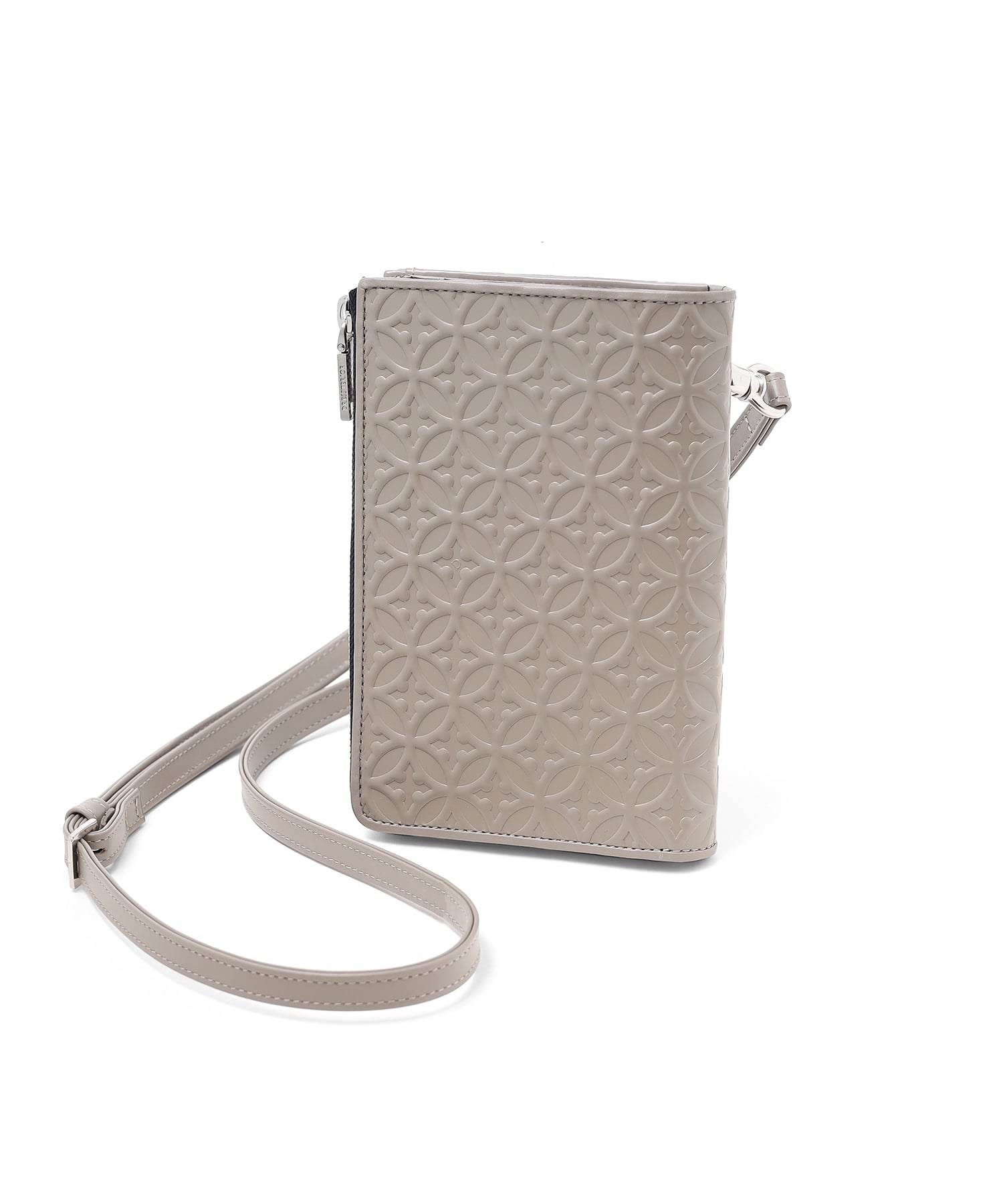 ドレステリア ウェルシュ レザースマホショルダーバッグ(トープ)