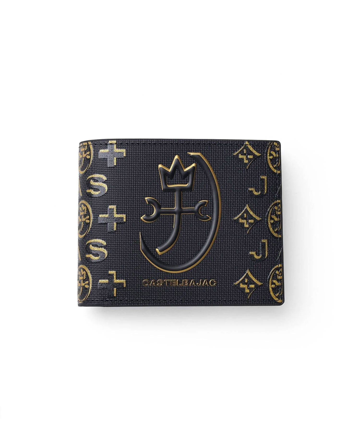 カステルバジャック シテ 二つ折り財布（カード段4） メンズ No.89651