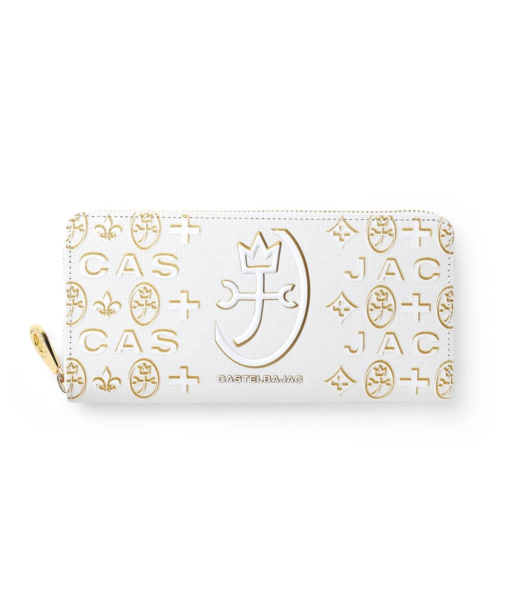 カステルバジャック シテ ラウンドファスナー長財布 カード段12