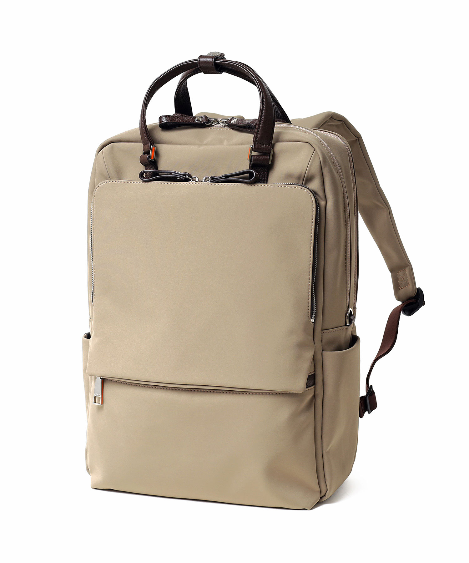 イズイット オーニング ビジネスリュック B4 ダブルルーム(トープ)