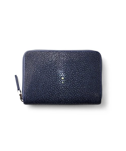 イズイット ガルーシャ ラウンドファスナー セミ長財布 カード段9