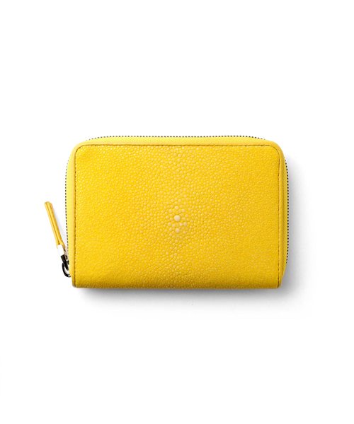 イズイット ガルーシャ ラウンドファスナー セミ長財布 カード段9