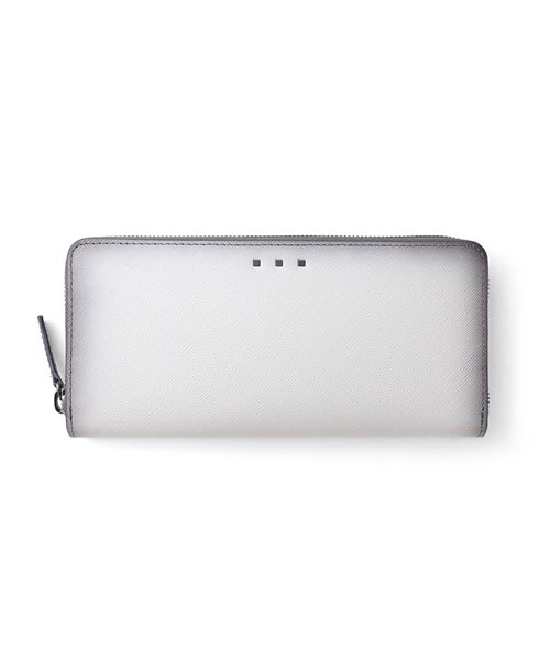 イズイット シャドー ラウンドファスナー長財布 カード段12