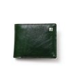 イズイット ルチード 二つ折り財布 カード段6(グリーン)