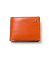 イズイット ルチード 二つ折り財布 カード段6(オレンジ)