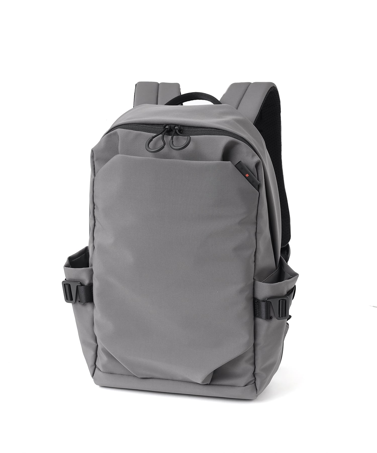 イズイット ループ リュック A4 セットアップ対応 スマホポーチ付属(グレー)