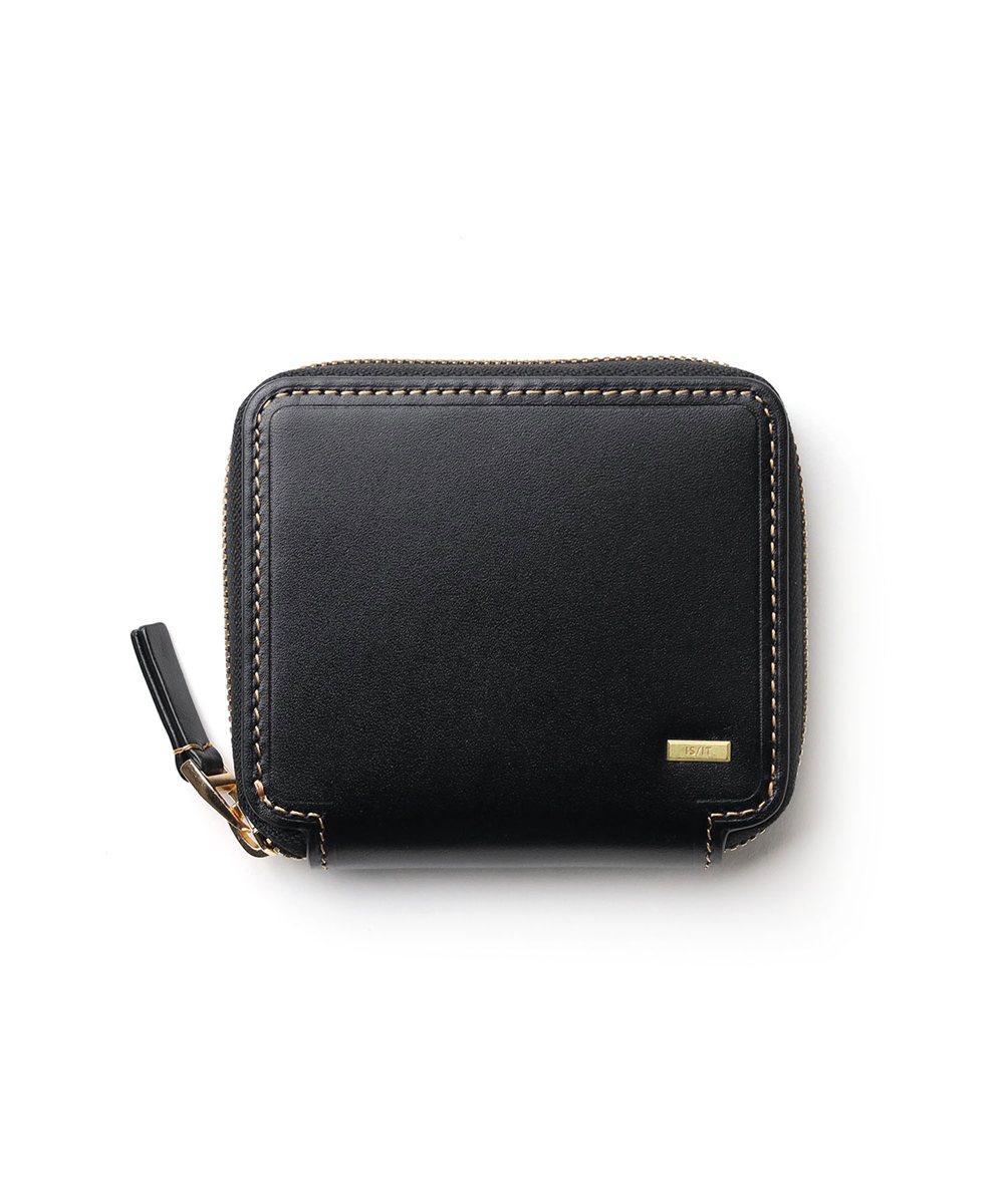 イズイット モノクロ 二つ折り財布 カード段5