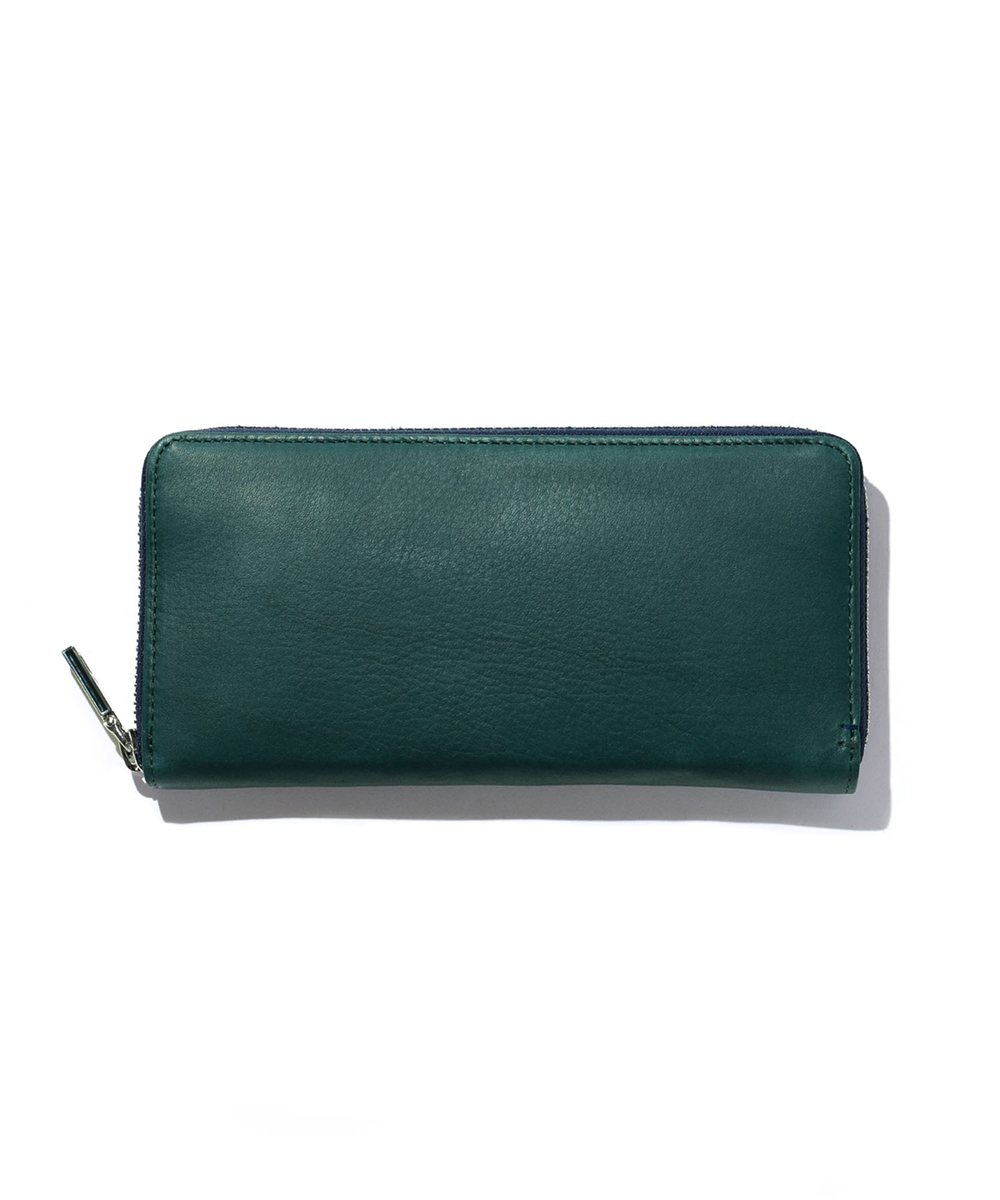 イズイット シルキー ラウンドファスナー長財布 カード段12