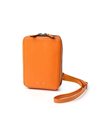 イズイット ボーノ レザースマホショルダーバッグ 厚マチ(オレンジ)