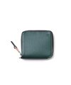 イズイット ノボ コンパクト二つ折り財布 ネックコード付属 カード段2(グリーン)