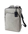 イズイット マイナビ ビジネスリュック A4 エコバッグ付属(グレー)