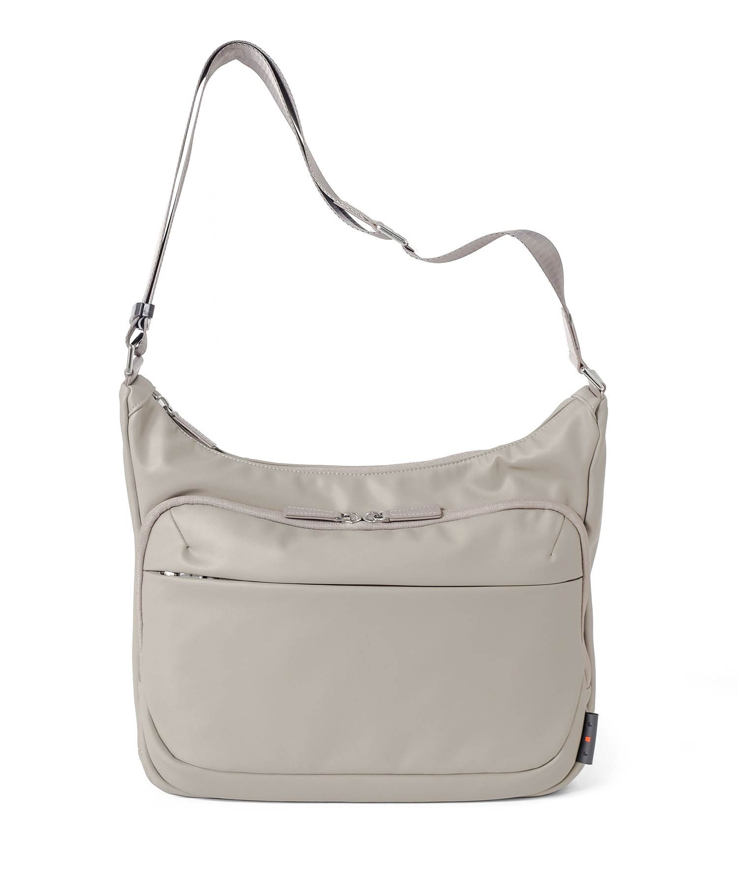 イズイット マイナビカジビジ ショルダーバッグ A4(グレージュ)