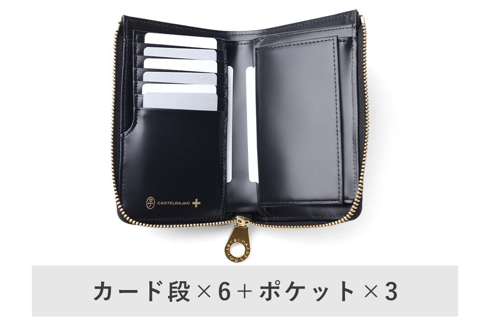 カステルバジャック シテ財布・小物 L字ファスナーセミ長財布