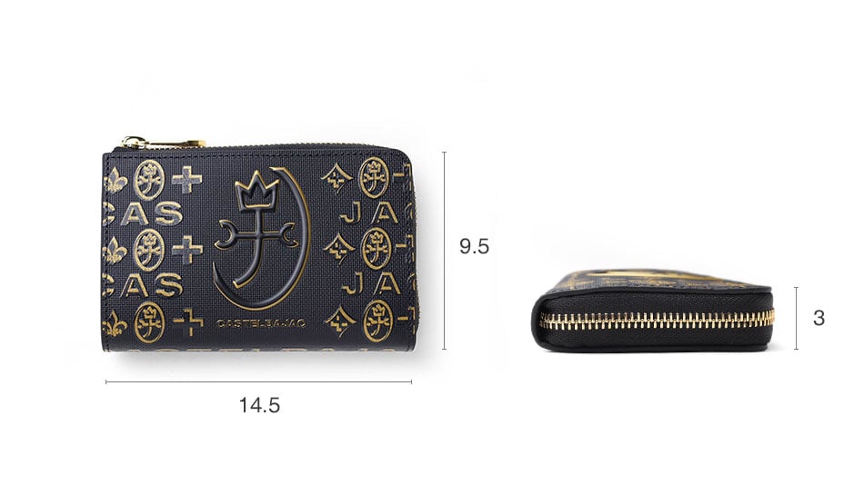 カステルバジャック シテ財布・小物 L字ファスナーセミ長財布