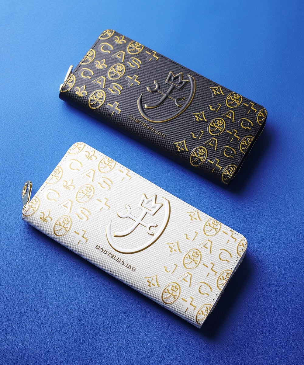 カステルバジャック シテ財布・小物 ラウンドファスナー長財布