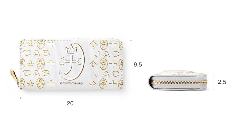 カステルバジャック シテ財布・小物 ラウンドファスナー長財布