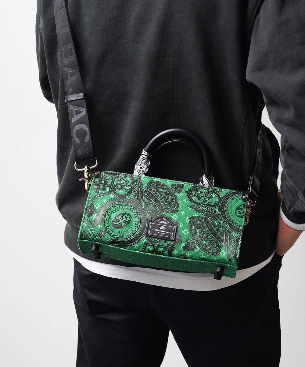 カステルバジャック ヴェルサ ショルダーバッグ兼用ミニトートバッグ