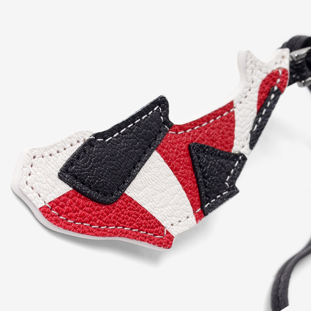 フジタカ チャーム小物 レザーバッグチャーム