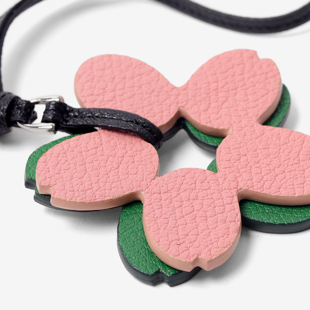 フジタカ チャーム小物 レザーバッグチャーム