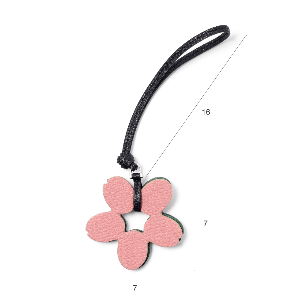 フジタカ チャーム小物 レザーバッグチャーム