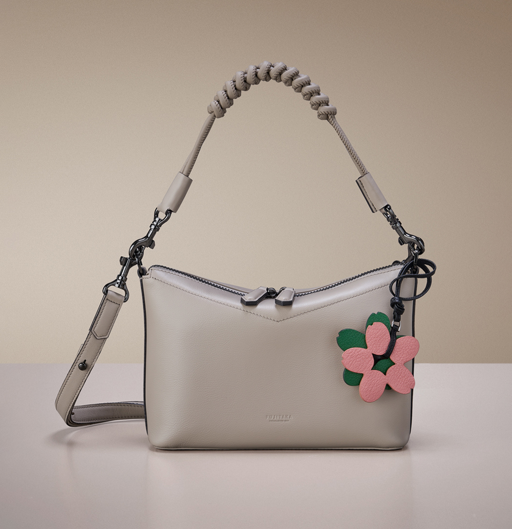 フジタカ チャーム小物 レザーバッグチャーム