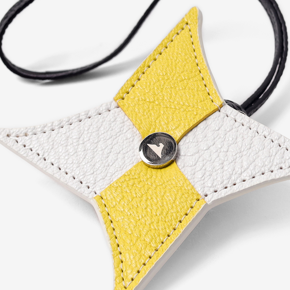 フジタカ チャーム小物 レザーバッグチャーム