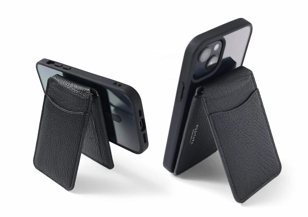 フジタカ シェーブル財布・小物 スマホスタンド カードケース