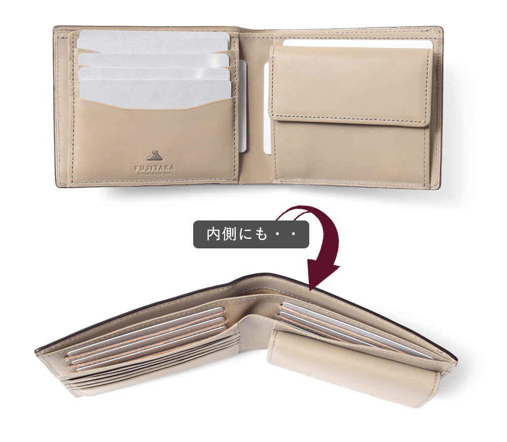 フジタカ フォールII財布・小物 二つ折り財布