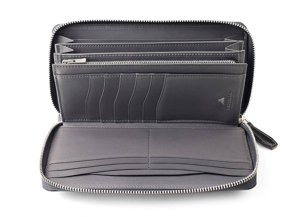 フジタカ フォールII財布・小物 ラウンドファスナー長財布