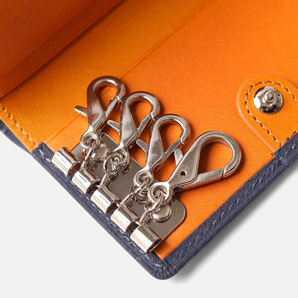 フジタカ ムース財布・小物 小銭入れ付きキーケース