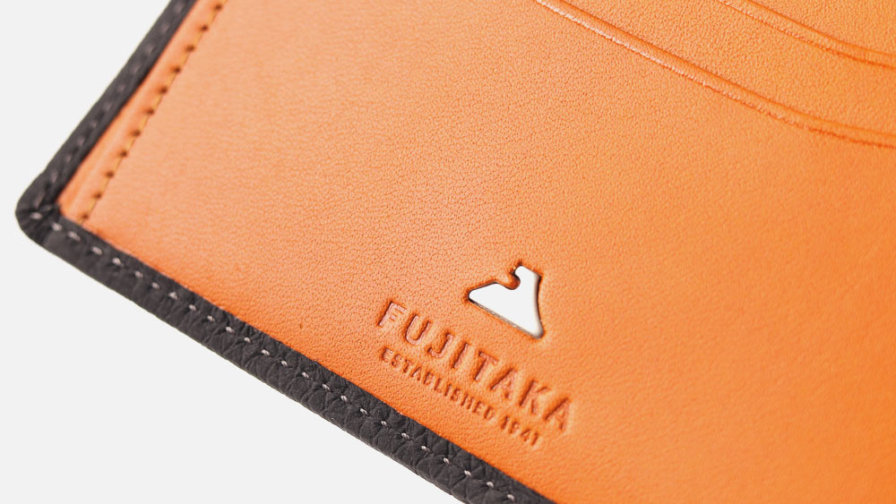 フジタカ ムース財布・小物 純札二つ折り財布