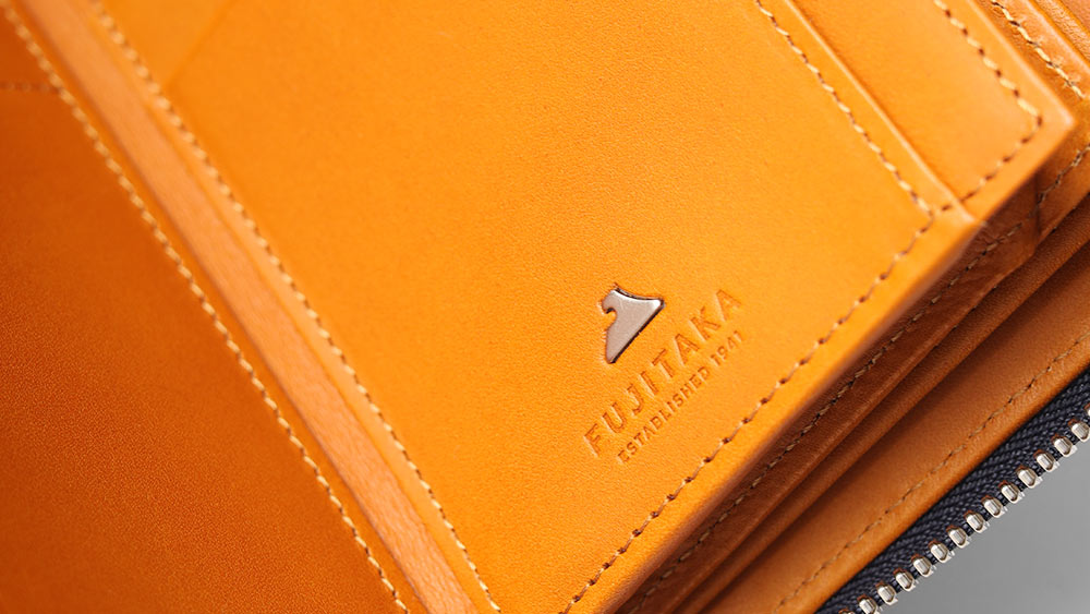 フジタカ ムース財布・小物 ラウンドファスナー長財布