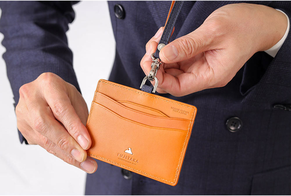 フジタカ ムース財布・小物 IDカードホルダー